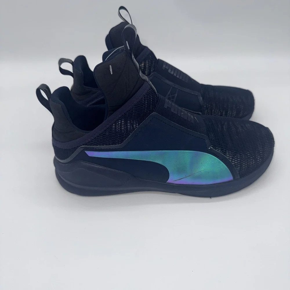 Puma Womens Blue Indigo and‎ Allure Fierce Core Running Shoes Size 7C